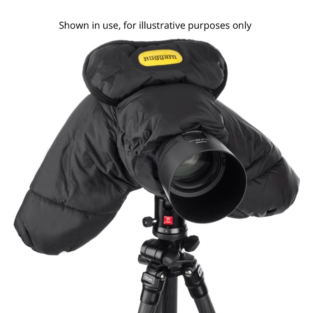 NEW - Ruggard DSLR Parka Cold & Rain Protector for Cameras & Camcorders (black)